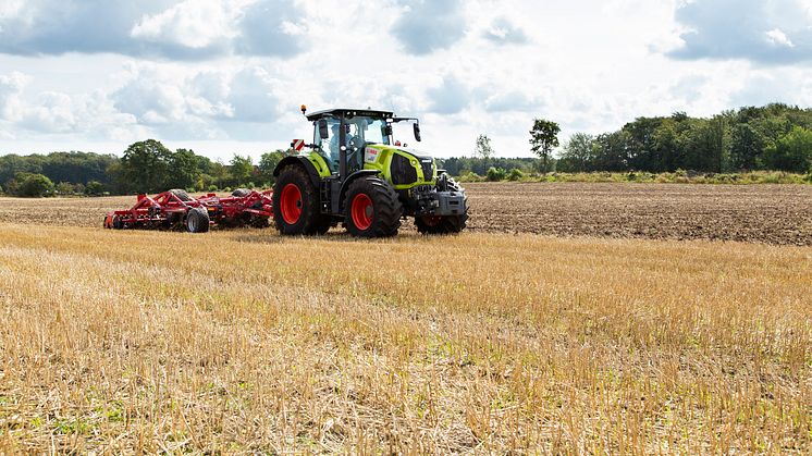 Swedish Agro Machinery visar CLAAS och HORSCH tillsammans. Foto: Swedish Agro Machinery