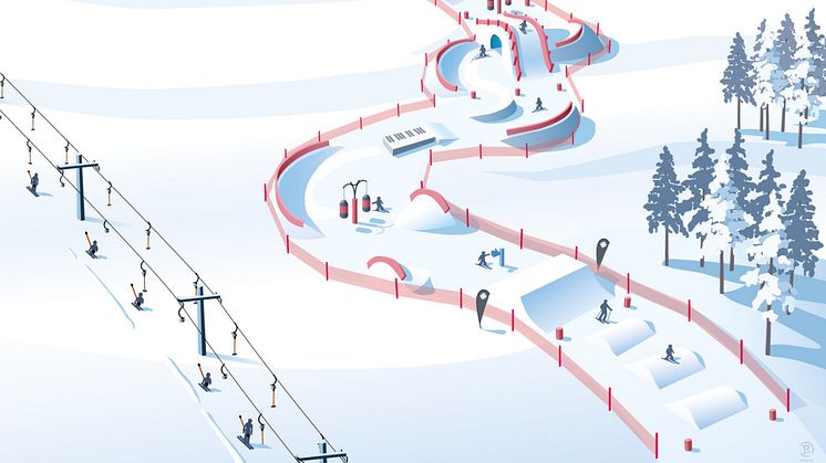 SkiStar Fun Slope will ble launched the upcoming winter.