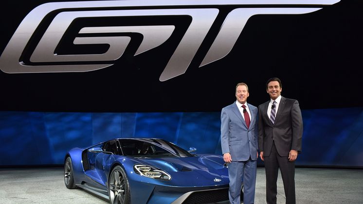 Ny Ford GT udfordrer Ferrari og Lamborghini på NAIAS 2015