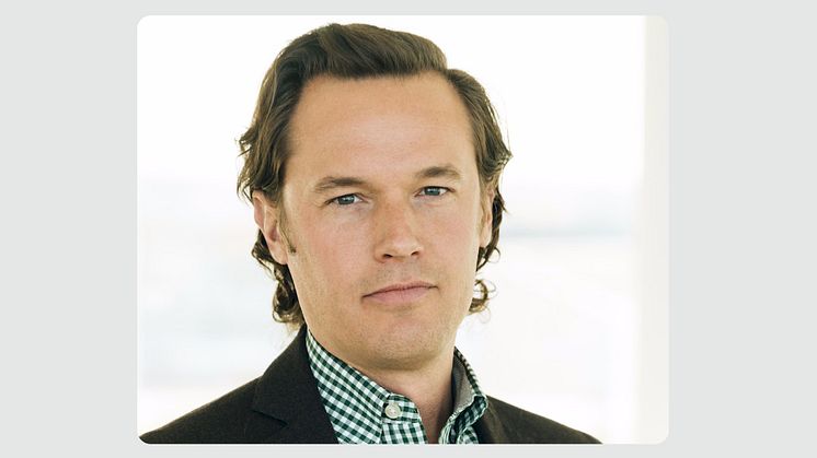 André Löfgren, ny CFO BoKlok. 