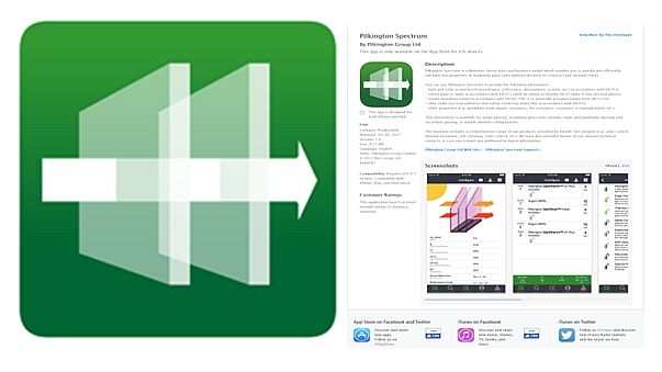 Pilkington Spectrum finns nu för användning "on-the-go" via ny smartphone app