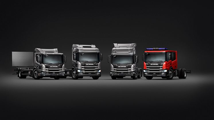 Scania Urban Truck Range - Scania L 280 4x2 Scania P 280 4x2 Scania L 320 6x4 Scania P 320 4x2