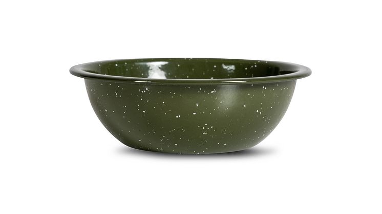 Doris enamel bowl, green - Sagaform SS22 - 5018213