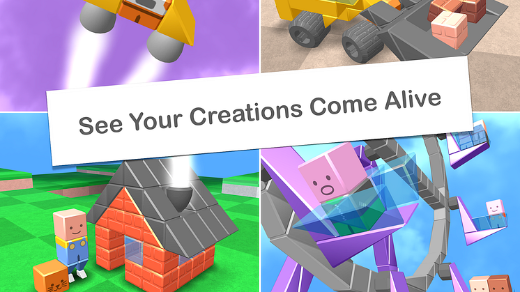 See your creations come alive with Blocksworld