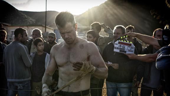 Matt Damon rodando Bourne 5, Tenerife