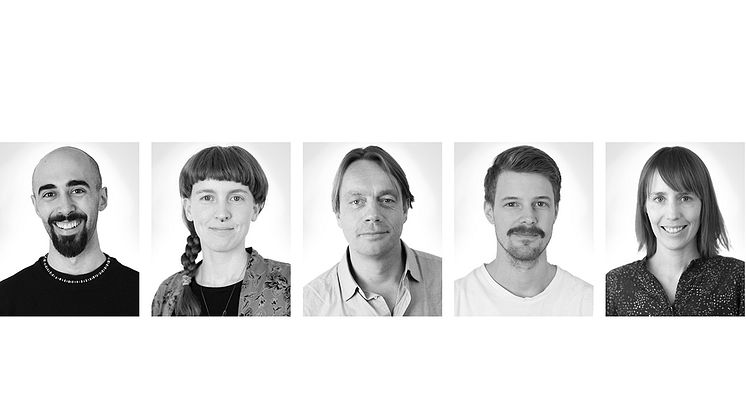 Federico Sforzi, Matilda Emricson, Johan Janssen, Jesper Hallin och Louise Rangmark