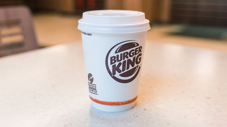 ​Kaffen på Burger King er økologisk og Fairtrade