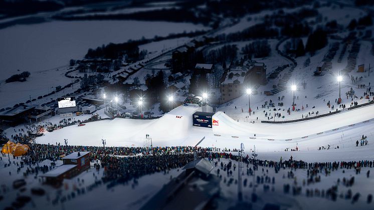 SkiStar Åre: Skidåkning blir stor underhållning när Jon Olsson kommer till Åre