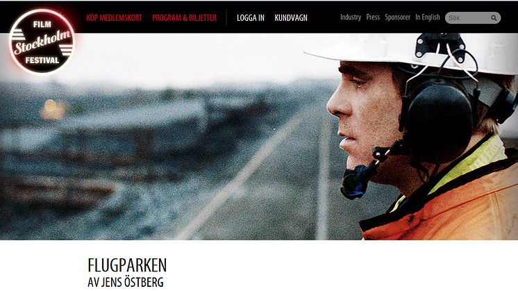 Premiär på Stockholms Filmfestival för Jens Östbergs filmdebut "Flugparken"