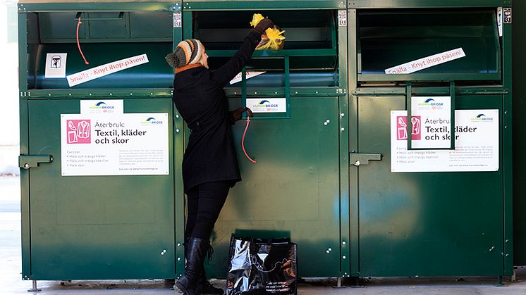 Minskad insamling av återbruk