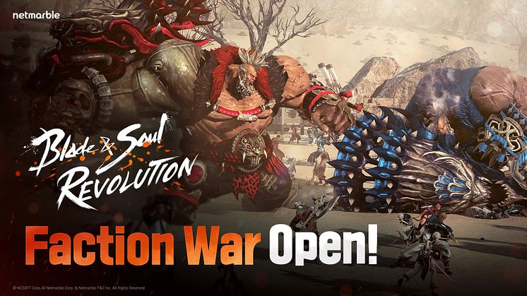 In-Game Faction War Activities and Events Opens Up One Week after Global Launch