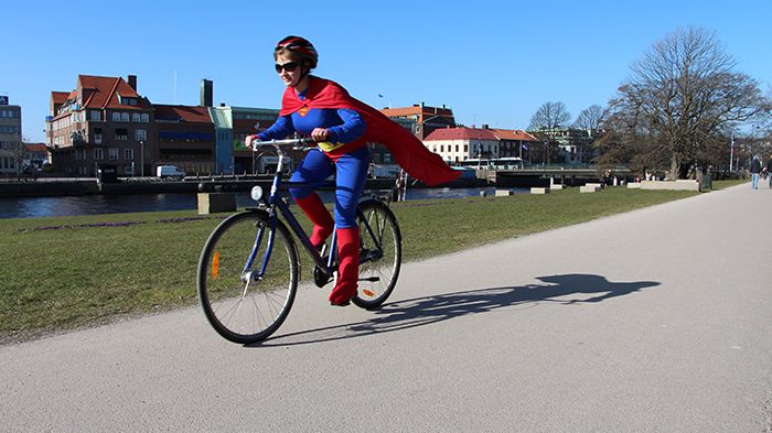 Stor superhjältekampanj ska få fler att cykla