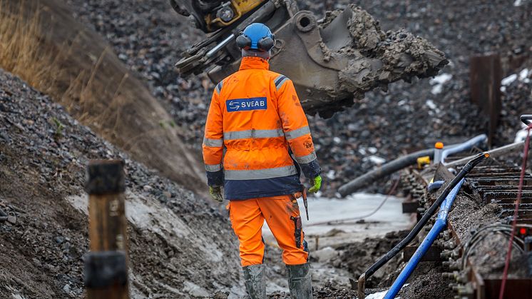 SVEAB Anläggning utför projekt åt SAVAB