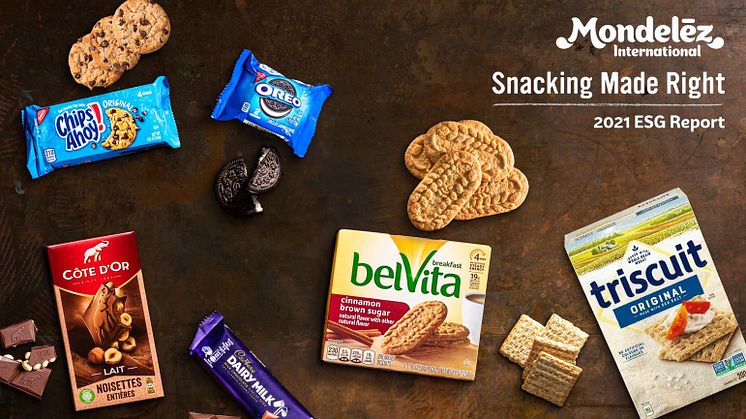 Mondelēz International raportuje postępy w realizacji celów zrównoważonego rozwoju