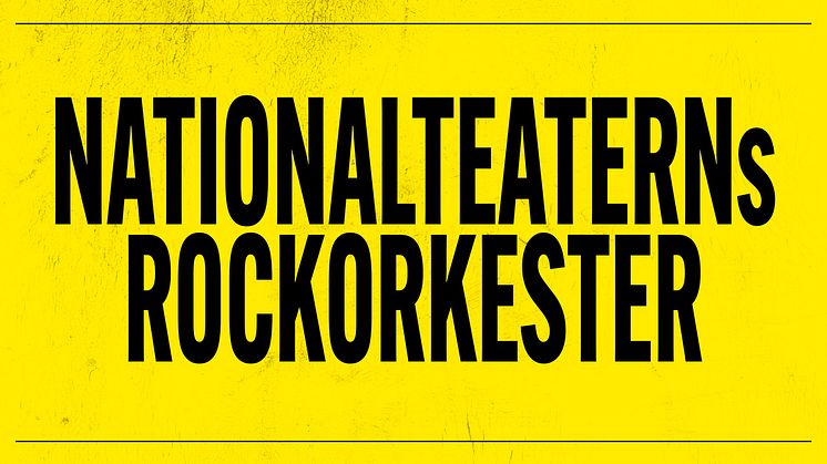 Hög efterfrågan på Nationalteaterns Rockorkesters exklusiva konserthusturné i höst!