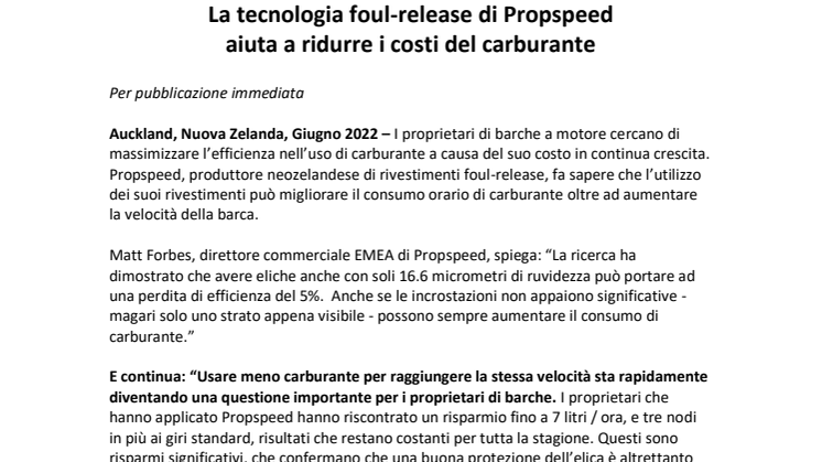 La tecnologia foul-release di Propspeed aiuta a ridurre i costi del carb_IT.pdf