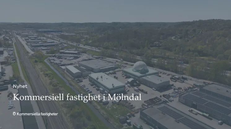 Kommersiell fastighet i Mölndal