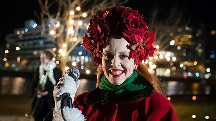Silya Nymoen setter stor pris på initiativet fra PwC Norge. Her fotografert under innspilling av en musikkvideo som lanseres i forbindelse med prosjektet.
