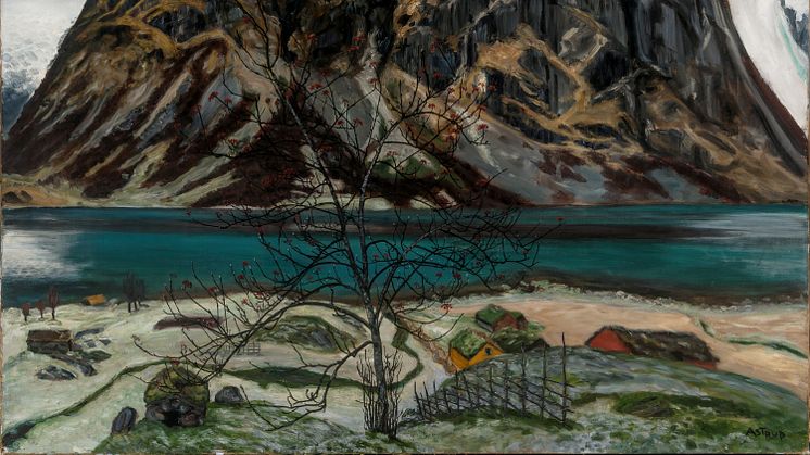 Den storstilte utstillingen «Rå natur» viser nærmere 100 verk av Nikolai Astrup.