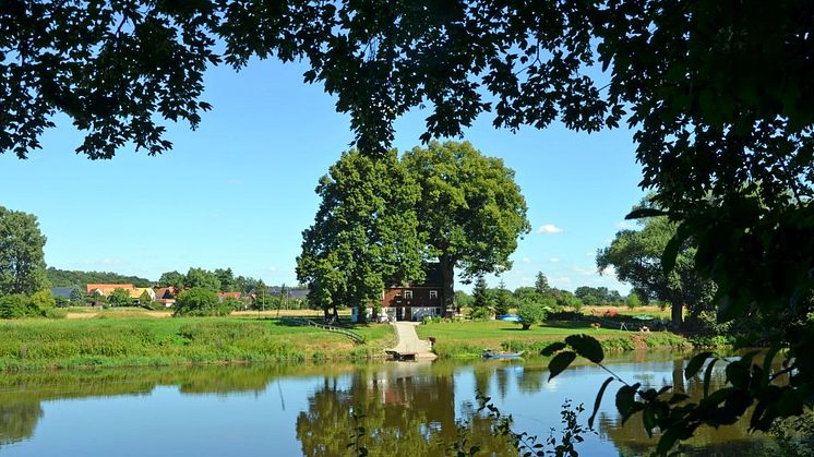 Die Fähre Höfgen bei Grimma am Mulderadweg