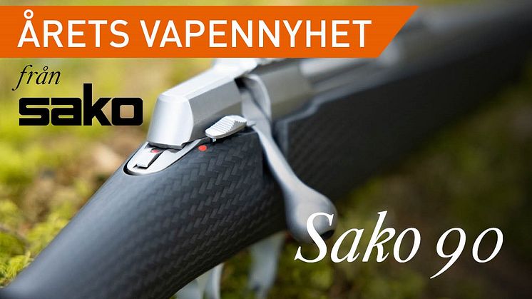 Jaktia presenterar årets vapennyhet - SAKO 90!