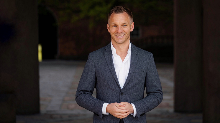 Erik Slottner (KD), äldreborgarråd i Stockholms stad. Foto: William Persson.