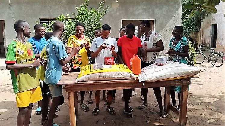 Scandinavian Biopharma continuous the tradition of donating food to orphanages in Grand Popo, Benin!