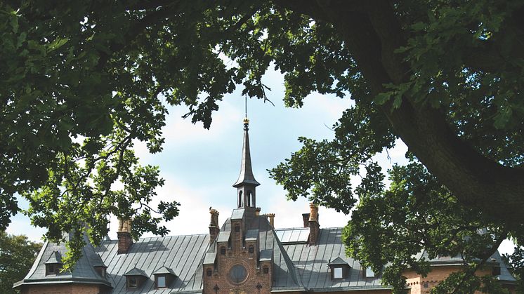 I Sofiero slott i Helsingborg visas konst av kreativa kungligheter