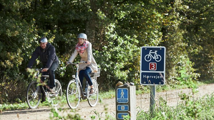 Oplev Hærvejen cyklende eller gående