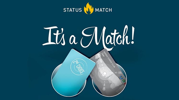 it's a match