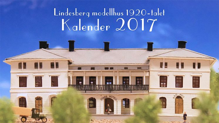 Ny kalender med motiv från modellstaden Lindesberg