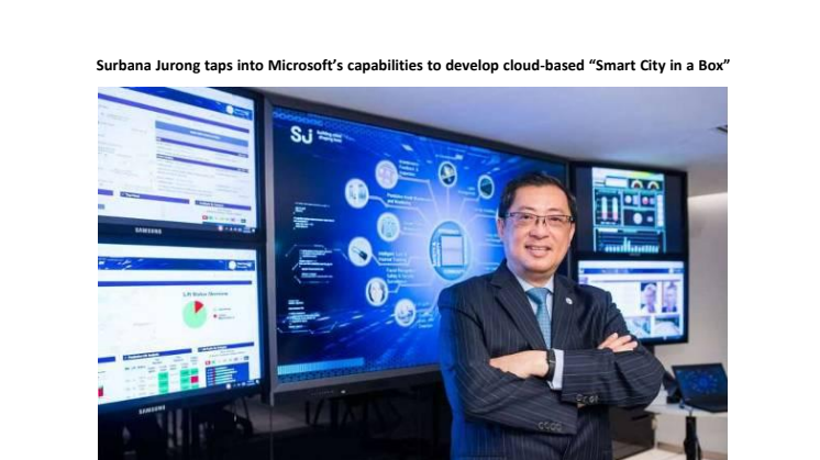 Surbana Jurong taps on Microsoft's capabilities to develop cloud-based 'Smart City in a Box' 
