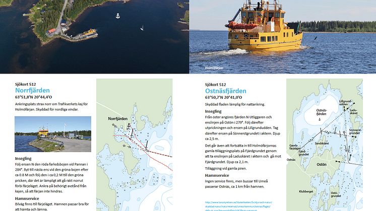 Ny båtsportguide för Umeås kust