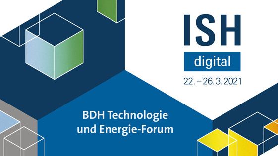 Technologie- und Energie-Forum auf der digitalen ISH