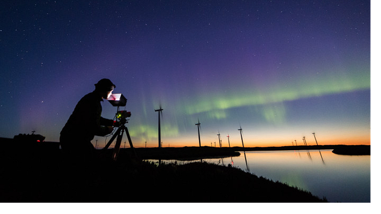 Spektakulær nordlysfilm skutt med ME20F-SH - produsert av norsk fotograf