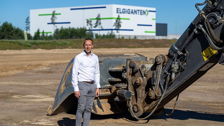 Daniel Lundby, vd för Elgiganten Logistik