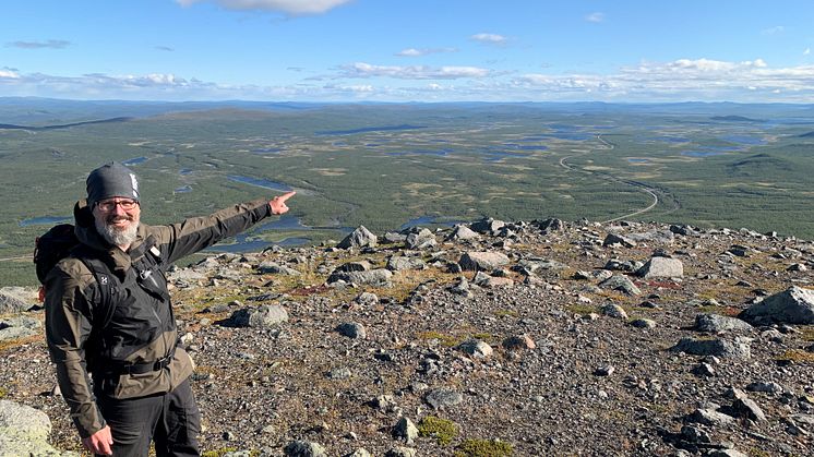 Associate professor Per Stenberg receives a grant of nearly 16 million SEK for research on the role of forests in climate change. Photo: Edvin Karlsson