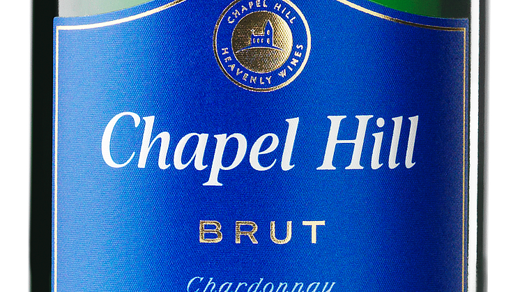 Chapel Hill Brut Chardonnay relanseras i ny design