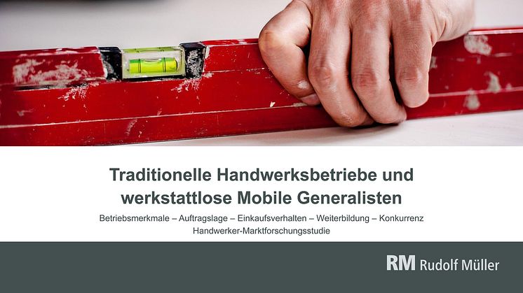 Werkstattlose Allround-Handwerksbetriebe – eine unbekannte Zielgruppe?