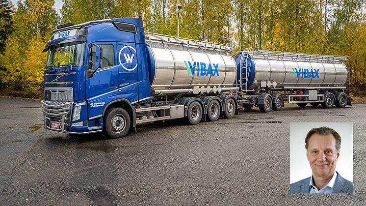 Wibax tar plats på de finska vägarna