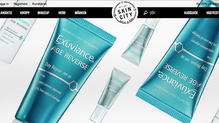 Skincity.se lanserar nytänkande m-butik