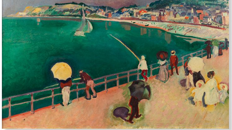 Raoul Dufy (1877-1953) La baie de Sainte Adresse, 1906 Huile sur toile Signé et daté en bas à droite 63 x 80 cm