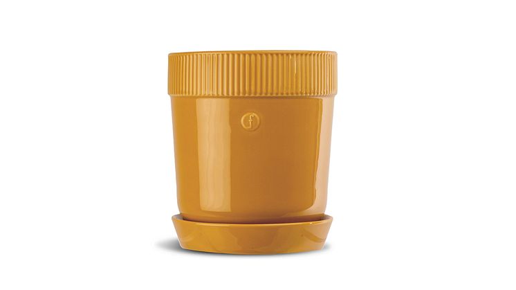 Elise herb pot yellow - 5018489_front