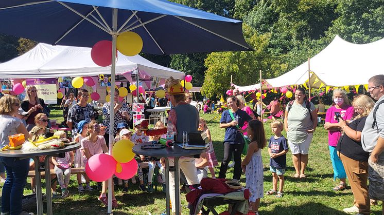 Großer Andrang auf der Festwiese