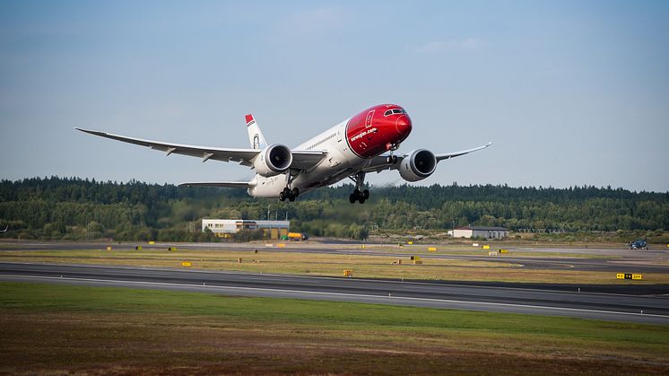 Norwegian fortsætter den internationale vækst med en passagerstigning på 14 procent i oktober