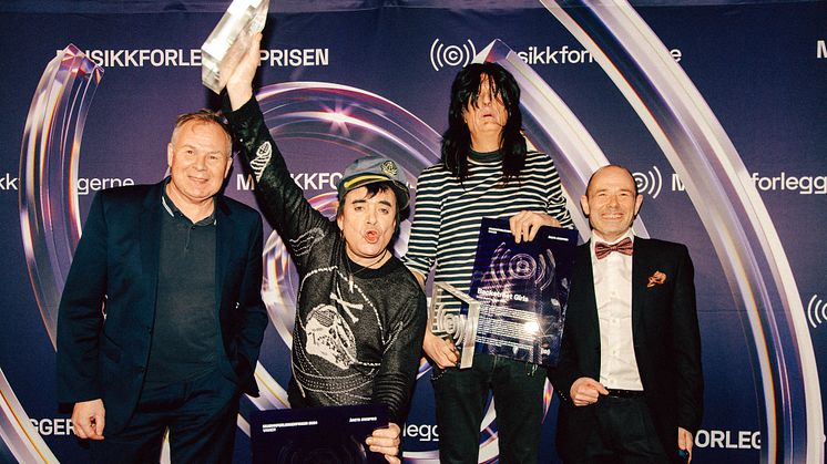 Backstreet Girls vant Årets Ærespris på Musikkforleggerprisen 2024
