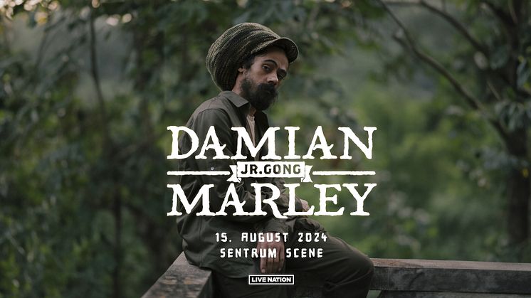 DAMIAN «JR. GONG» MARLEY INNTAR SENTRUM SCENE!