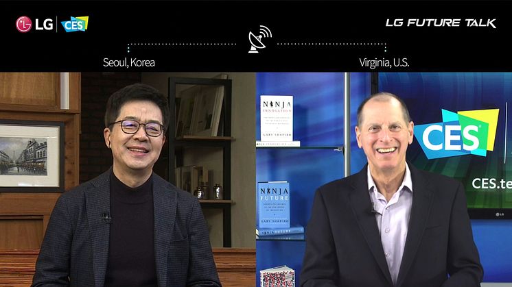 LG är värd för teknikbranschens ledare i virtuellt ”Future Talk” om värdet av öppen innovation i en ny era