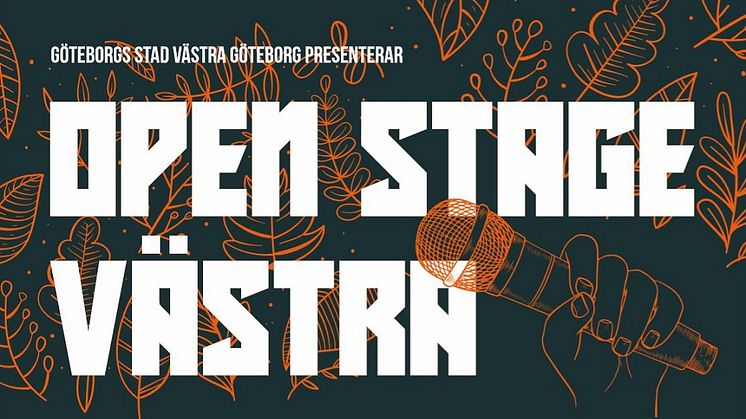 Open Stage Västra bjuder på musik och dans under höstlovet 