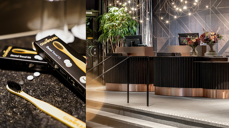 Ca 22% av Clarion Hotel® Umeås gäster glömmer sin tandborste hemma och kommer nu med en hållbar lösning.